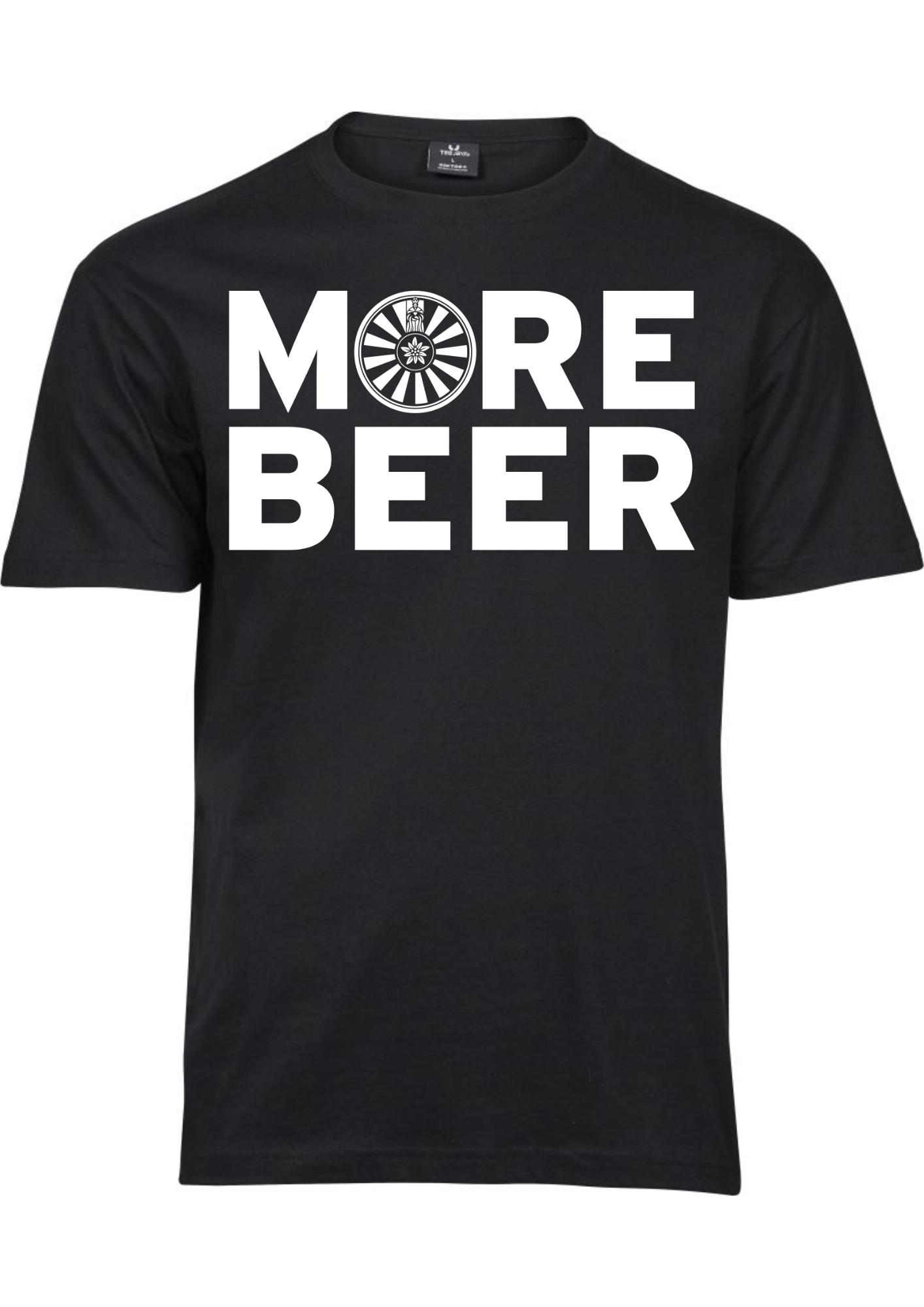 Herren Kurzarm Shirt Design "MoreBeer"