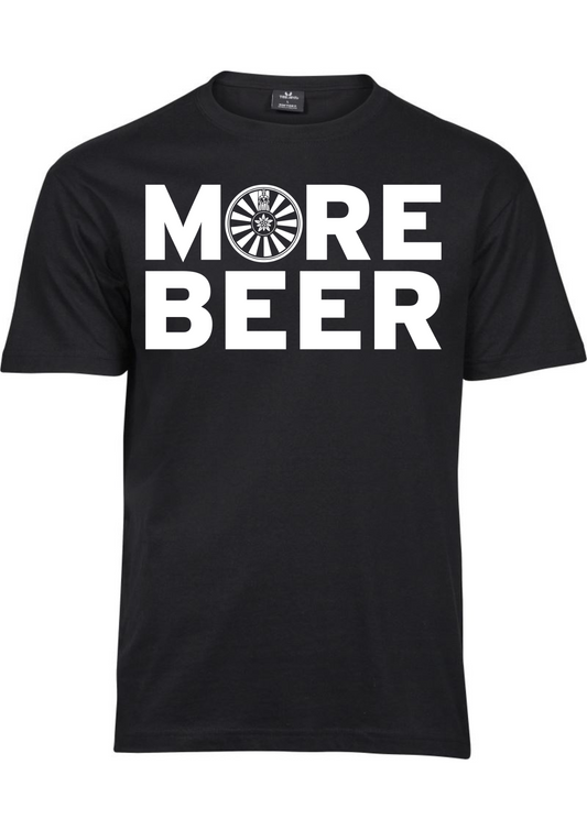 Herren Kurzarm Shirt Design "MoreBeer"